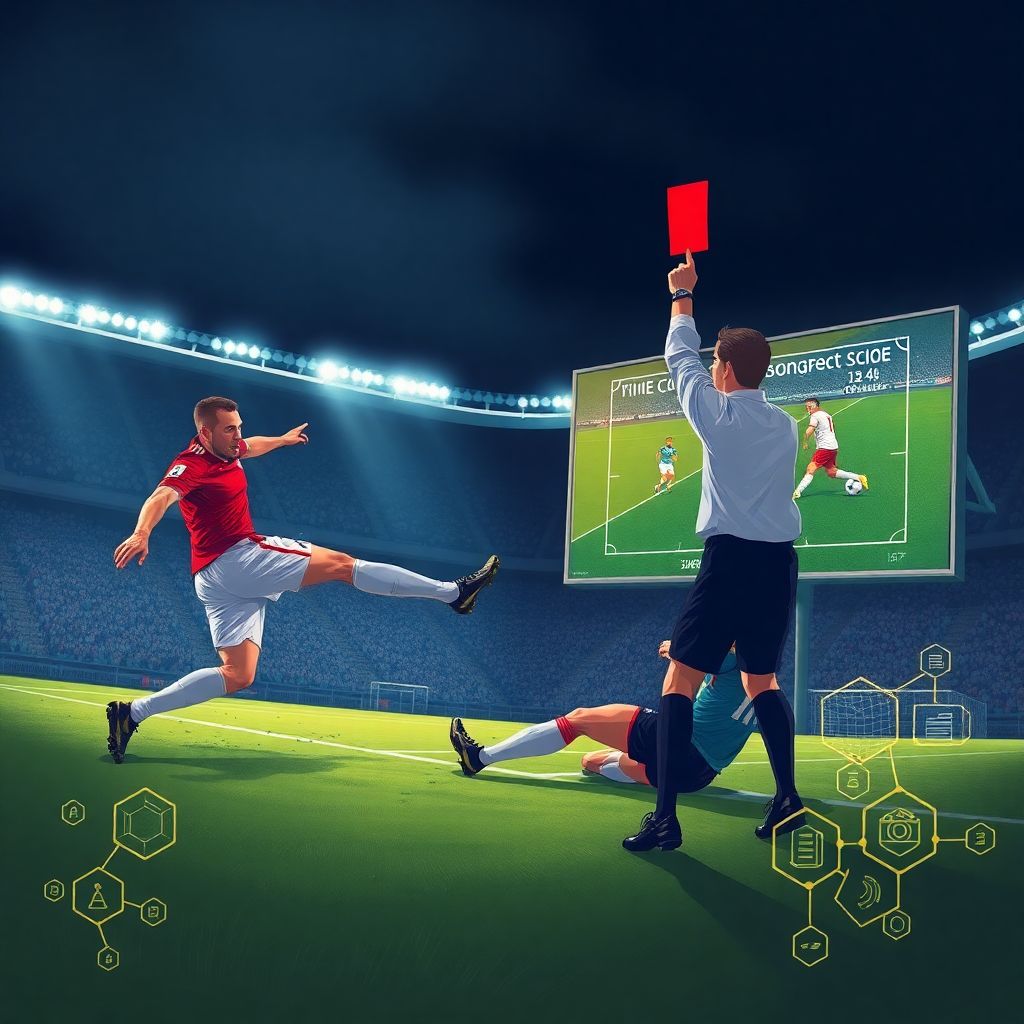 Грубая борьба в футболе: как арбитры фиксируют опасные фолы и удаления