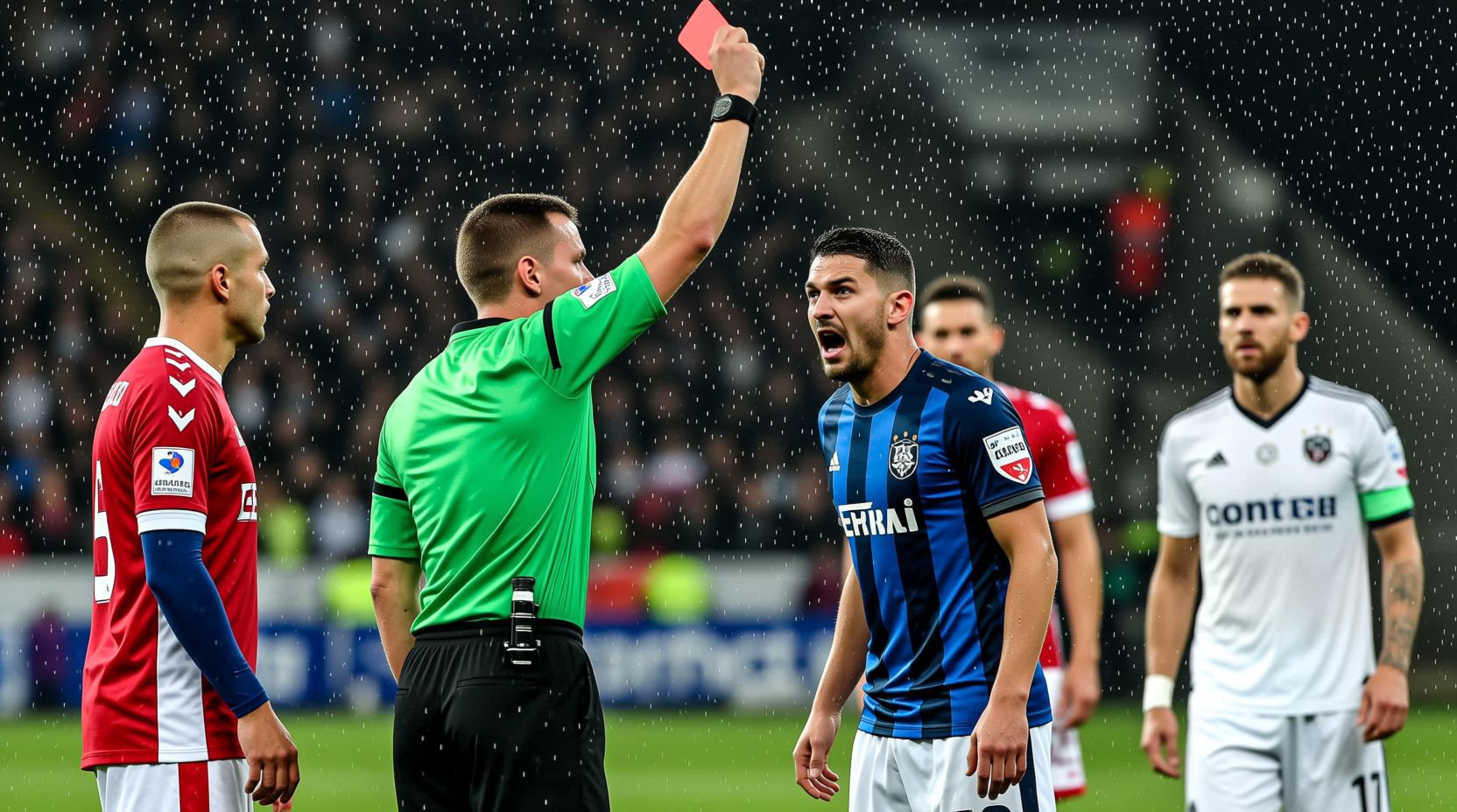 Жесткая борьба на поле: драма и решения