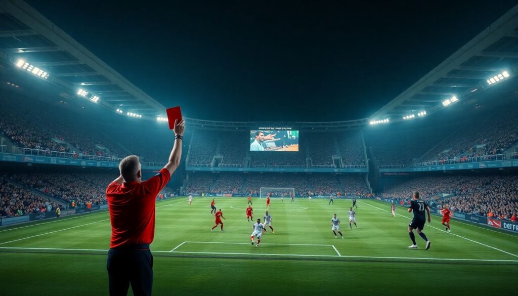 Влияние удалений на тактику соперника и исход матча - иллюстрация