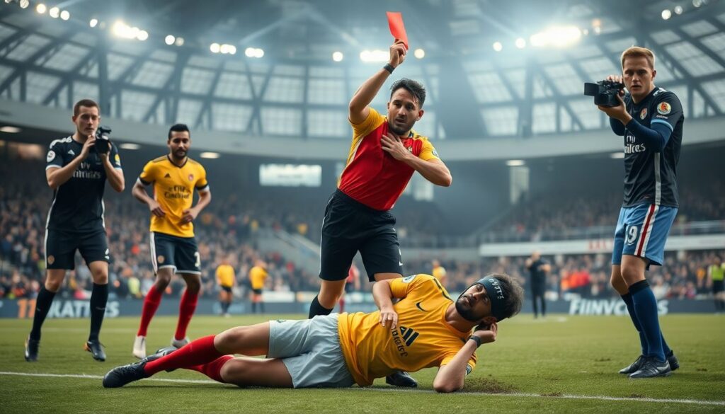 Эпизоды унижения судей на поле и меры наказания - иллюстрация