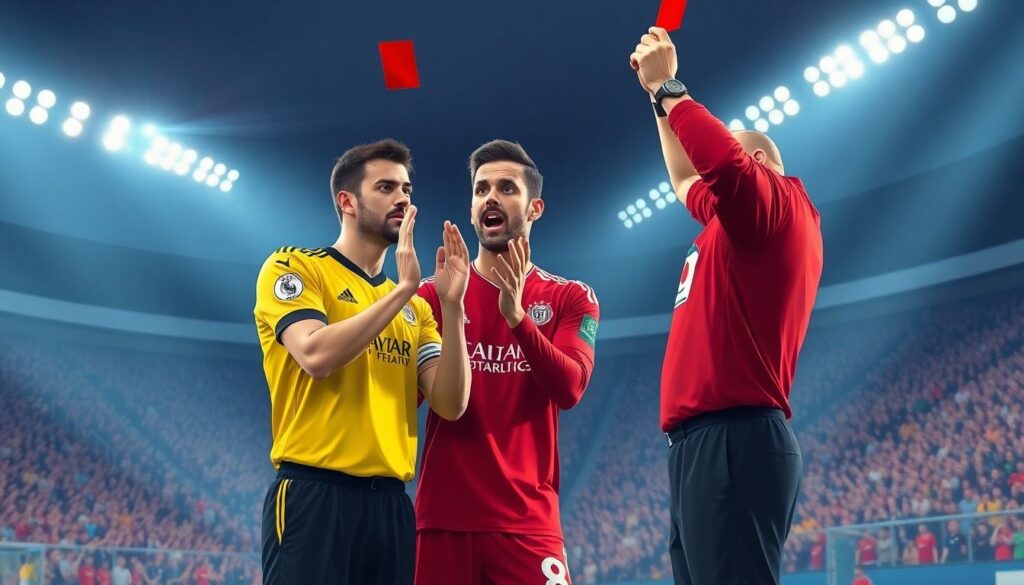 Эпизоды унижения судей на поле и меры наказания - иллюстрация