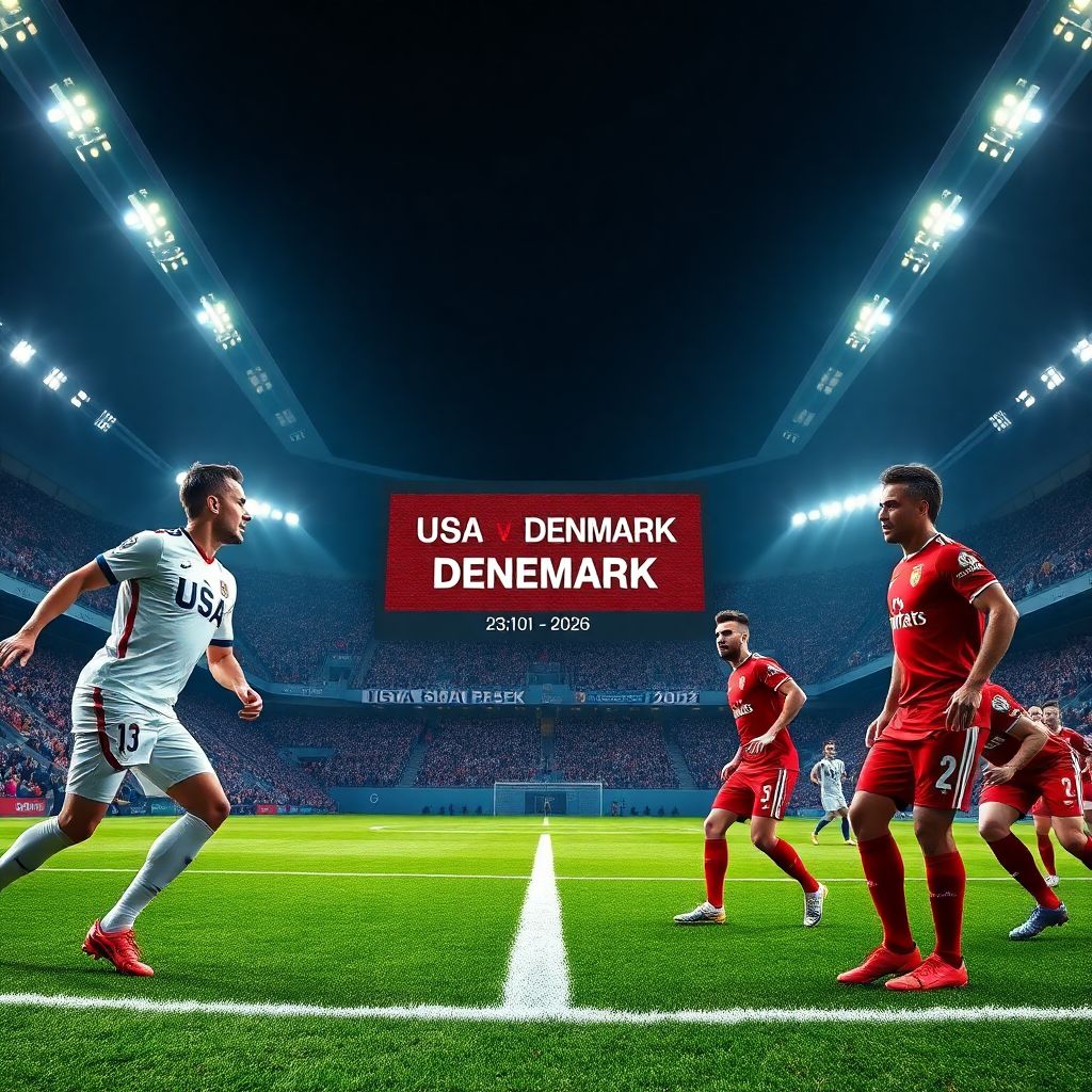 США – Дания: где и во сколько смотреть онлайн матч 14 февраля 2026